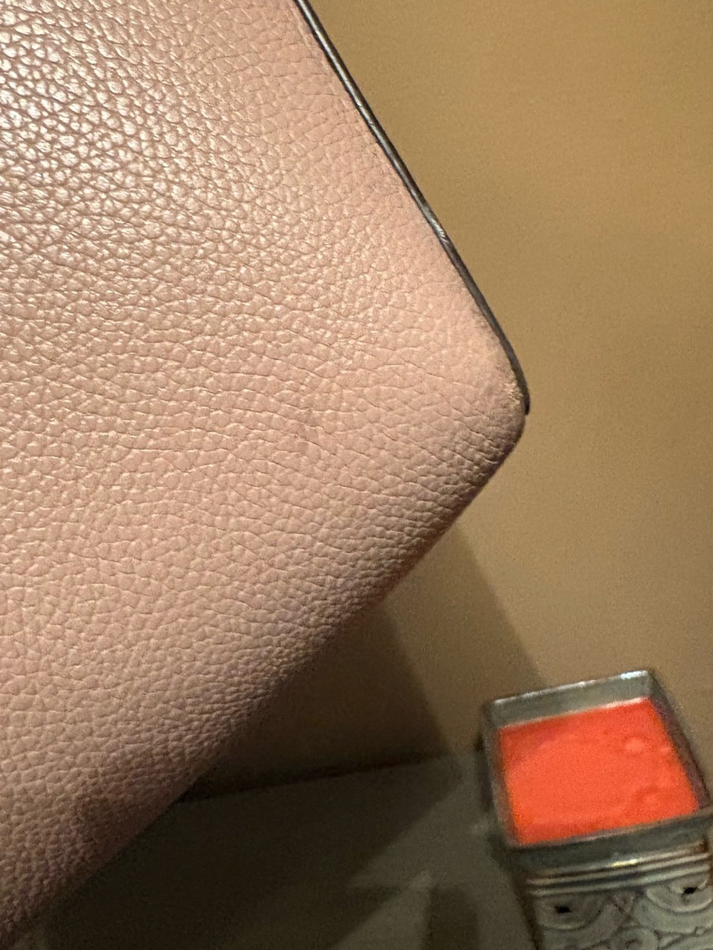 Michael Kors Blush Pink Pebbled Leather Tote - Picture 7 of 7